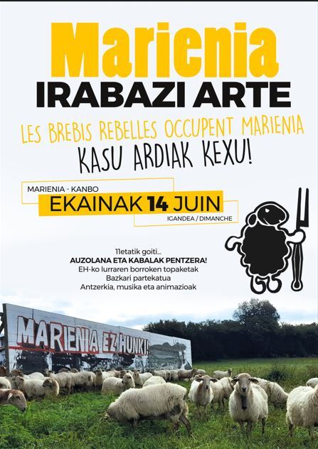Les brebis rebelles occupent Marienia